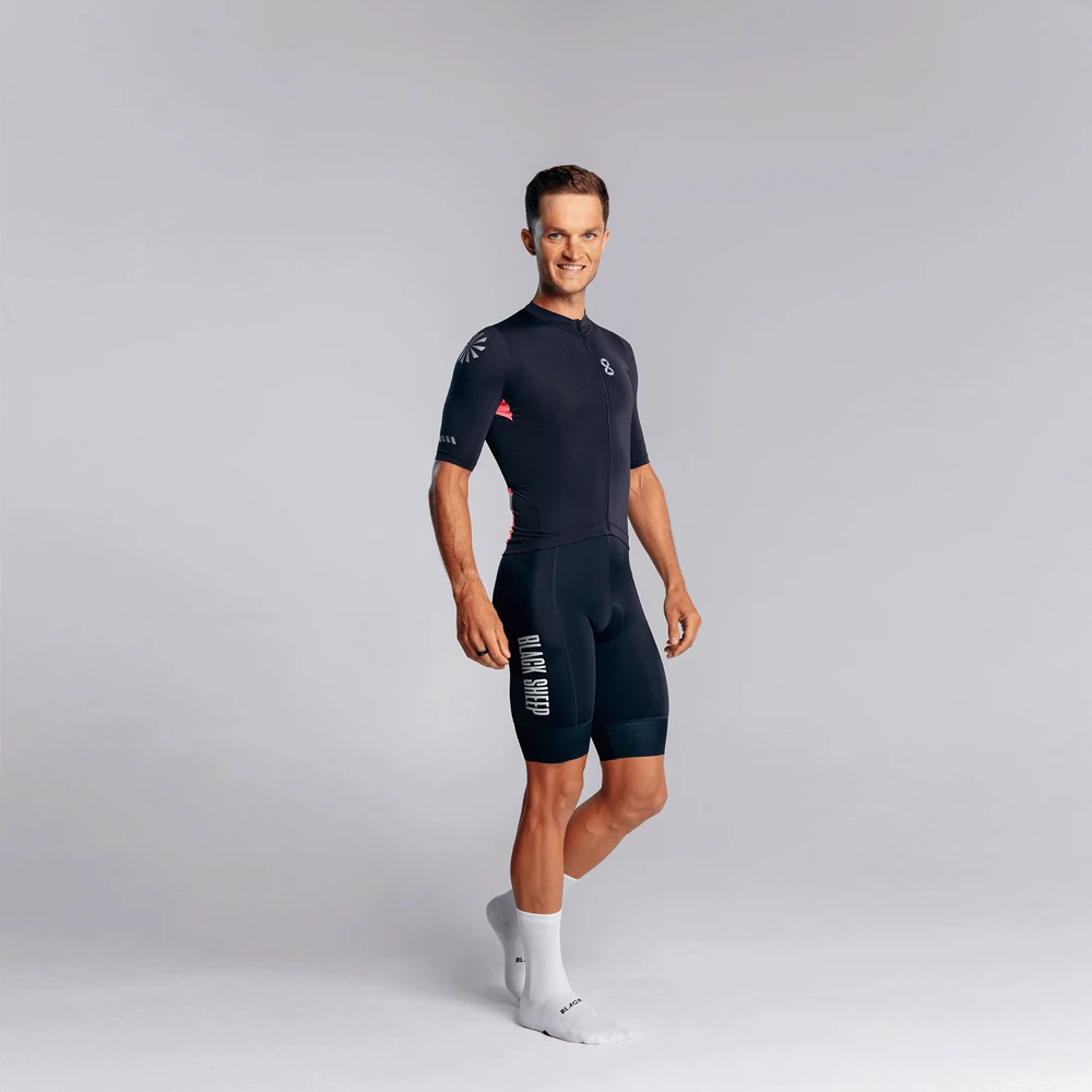 Men's Essentials TEAM Jersey - Midnight Navy Reflect 3 Men's Essentials TEAM Jersey - Midnight Navy Reflect