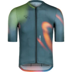 Spectrum Light Men’s Short Sleeve Jersey - Slate Grey/Multi Coloured