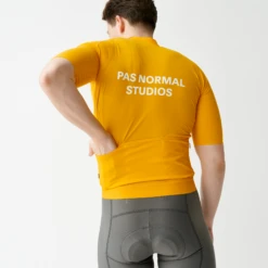 Bright Yellow Essential Men's Jersey -Cycling Clothing Store 20220210 PNS ESSENTIAL22 1064