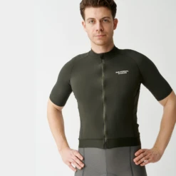 Dark Olive Essential Men's Jersey -Cycling Clothing Store 20220210 PNS ESSENTIAL22 863