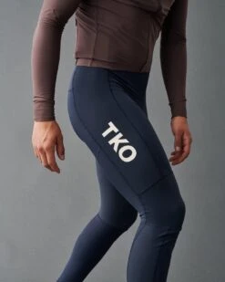 T.K.O. Deep Winter Long Bibs - Navy -Cycling Clothing Store 20221024 PNS TKO 683