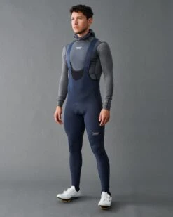 T.K.O. Deep Winter Long Bibs - Navy -Cycling Clothing Store 20221024 PNS TKO 687