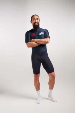 Navy Japan Essentials TEAM LTD Men's Jersey -Cycling Clothing Store 21.04.29 BSC LTDJAPAN NAVY JERSEY MALE 0005