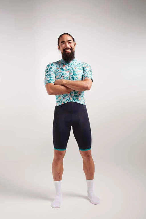 Sakura Green Essentials TEAM LTD Men's Jersey 3 Sakura Green Essentials TEAM LTD Men's Jersey