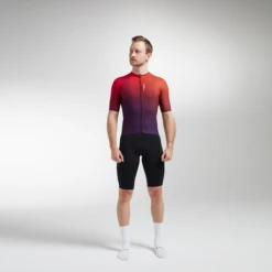 Mandarin Purple Glaze Racing Climbers SS Men's Jersey