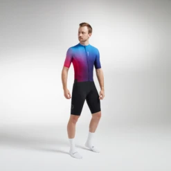 Lakers Blue Glaze Racing Climbers SS Men's Jersey -Cycling Clothing Store 21.12.10 BSC RACING Climber BLUE PINK 0441