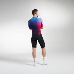 Lakers Blue Glaze Racing Climbers SS Men's Jersey -Cycling Clothing Store 21.12.10 BSC RACING Climber BLUE PINK 0445