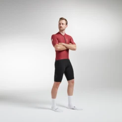 Earth Red Racing Aero SS Men's Jersey 2.0 -Cycling Clothing Store 21.12.10 BSC RACING LS EARTH RED 0040