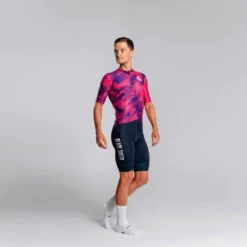 Men's Essentials TEAM Jersey - Pink Swirl