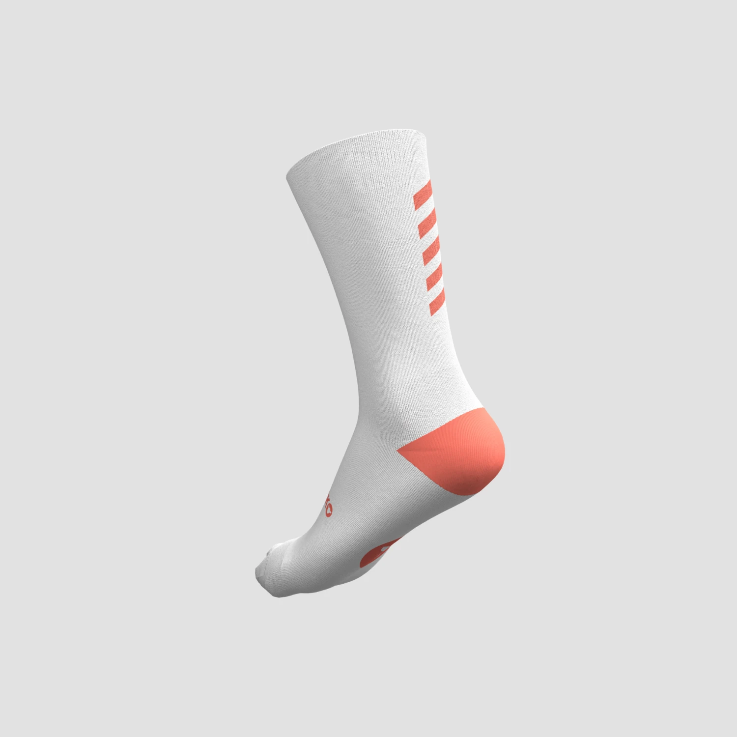 Essentials Crew Socks - Coral 5 Essentials Crew Socks - Coral - Image 3