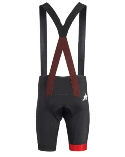 Assos National Red Equipe RS S9 Men's Bib -Cycling Clothing Store Assos EquipeRSS9 NationalRed Men CyclingBib Back VeloVeloSingapore