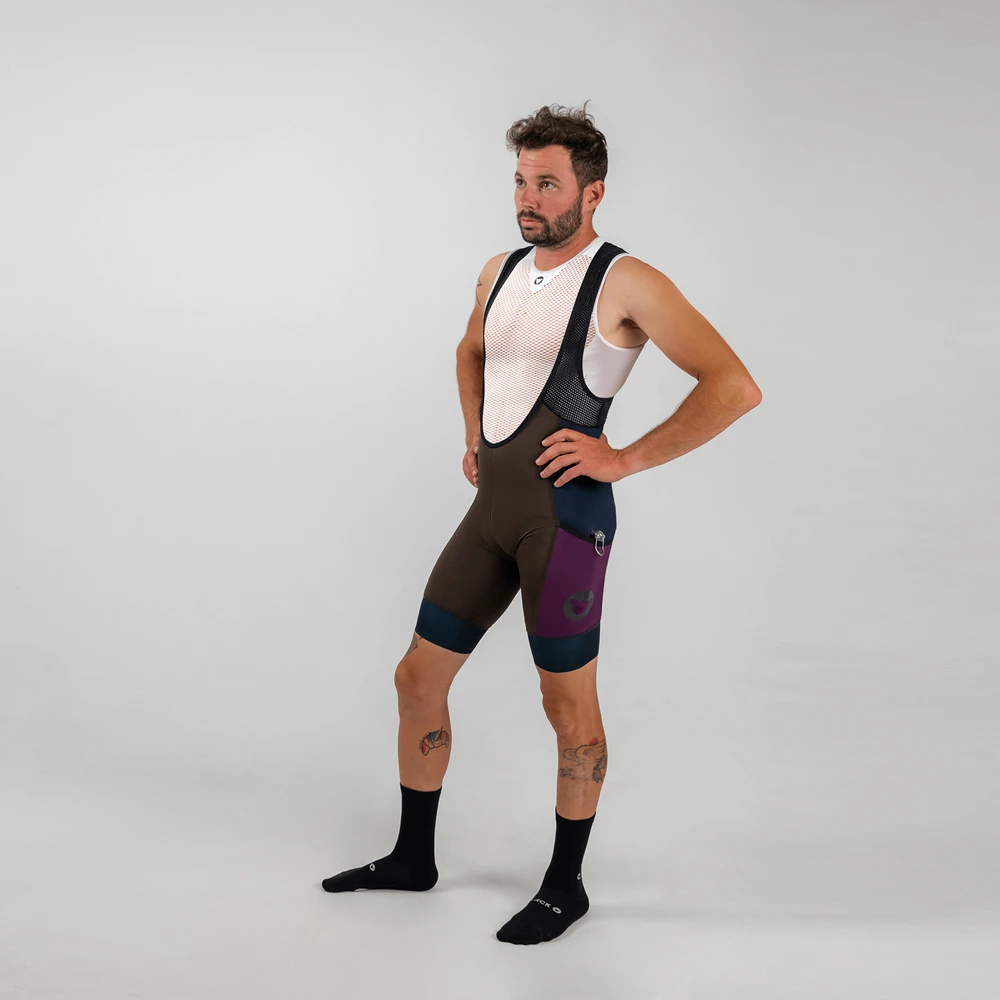 Men's ADV Cargo Bibs - Olive 3 Men's ADV Cargo Bibs - Olive