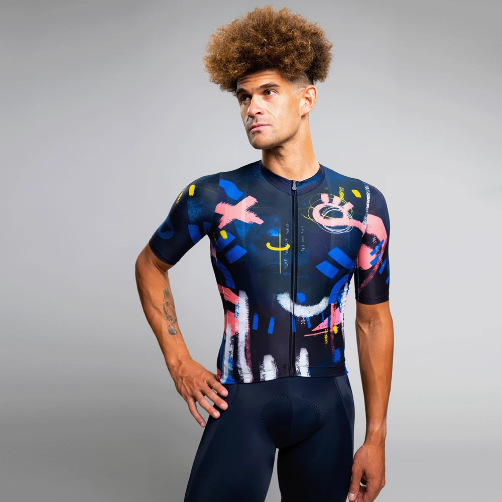 Men's Essentials TEAM Jersey - Make Art 3 Men's Essentials TEAM Jersey - Make Art