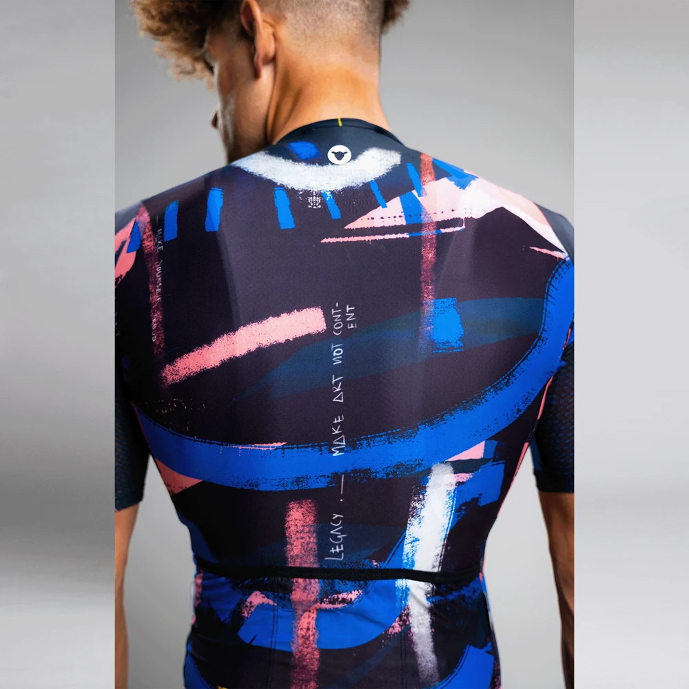 Men's Essentials TEAM Jersey - Make Art 4 Men's Essentials TEAM Jersey - Make Art - Image 2