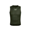 Olive Sleeveless Men's Baselayer -Cycling Clothing Store Baselayer Olive 4 5