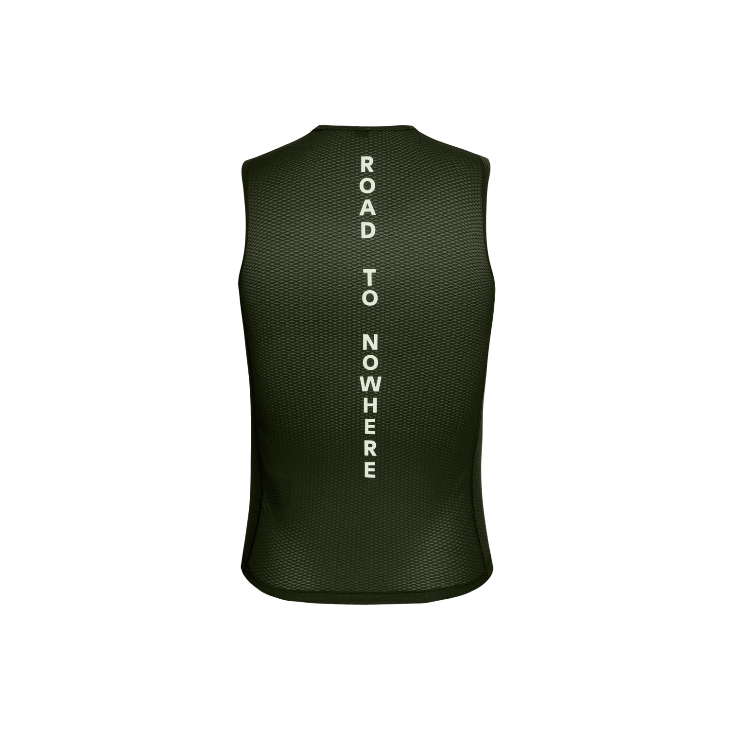 Olive Sleeveless Men's Baselayer 4 Olive Sleeveless Men's Baselayer - Image 2