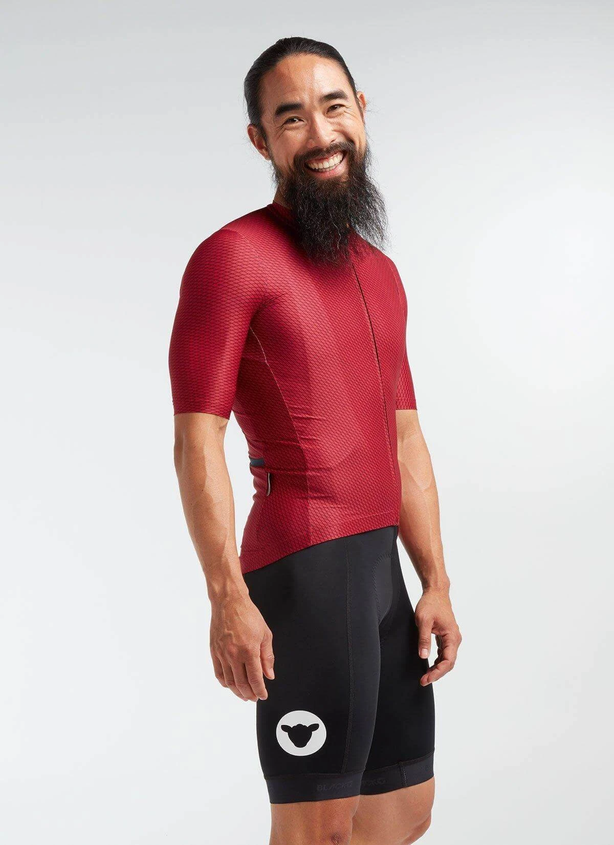 Jester Red Hatch Essentials TEAM Men's Jersey 5 Jester Red Hatch Essentials TEAM Men's Jersey - Image 3