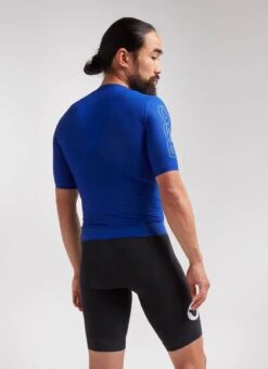 Blue Racing Climber Men's Jersey -Cycling Clothing Store C Back 20.09.02 BSC RACING CLIMBER JERSEY BLUE SS 0017