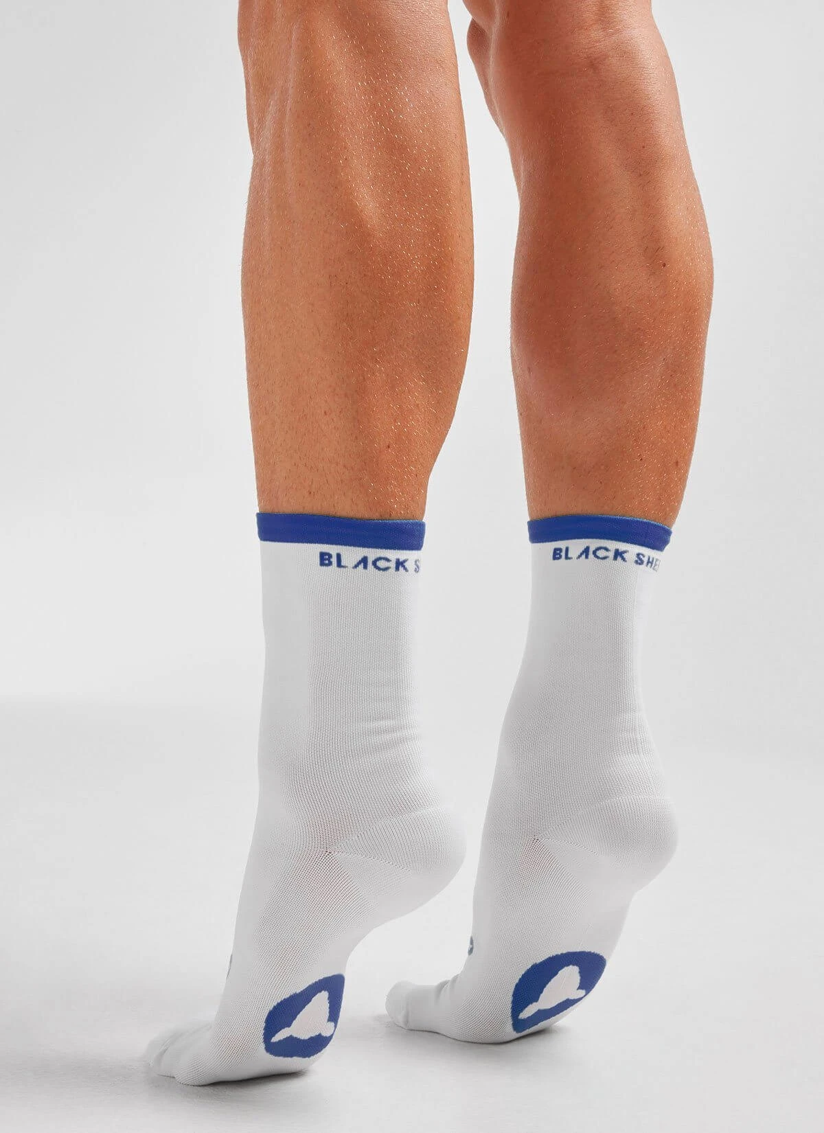 Blue Stripe Perfect Crew Socks - Image 2