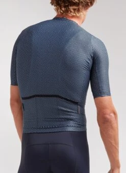 Cycling Clothing Store -Cycling Clothing Store C Back 20.09.03 BSC TEAM NAVY HATCH JERSEY SS 0006