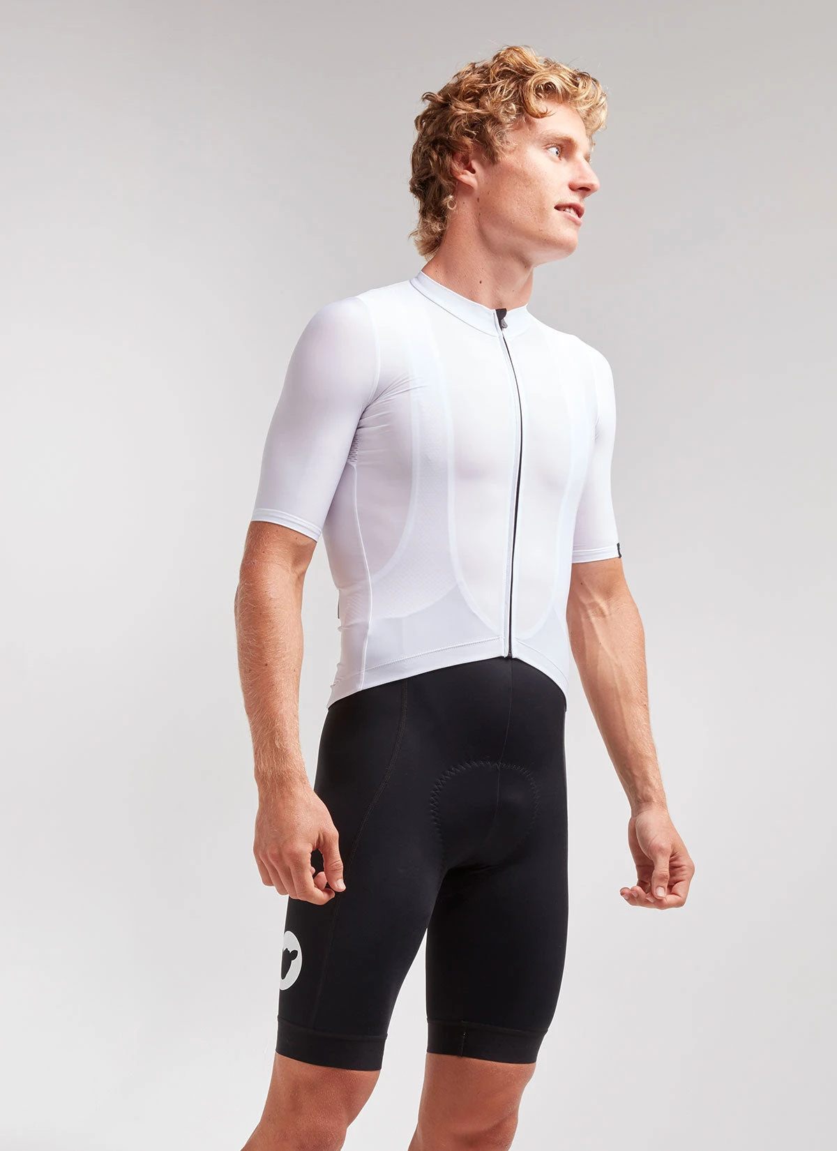 White Essentials TEAM Men's Jersey 5 White Essentials TEAM Men's Jersey - Image 3