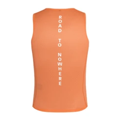 Men's Sleeveless Baselayer - Coral -Cycling Clothing Store CoralMen3