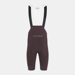 Men's Escapism Light Bibs - Dark Red -Cycling Clothing Store DarkRedLight2