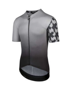 Assos Gerva Grey Prof Edition Equipe RS Men's Jersey -Cycling Clothing Store EQUIPE RS Summer SS Jersey ProfEdition GervaGrey 4 M