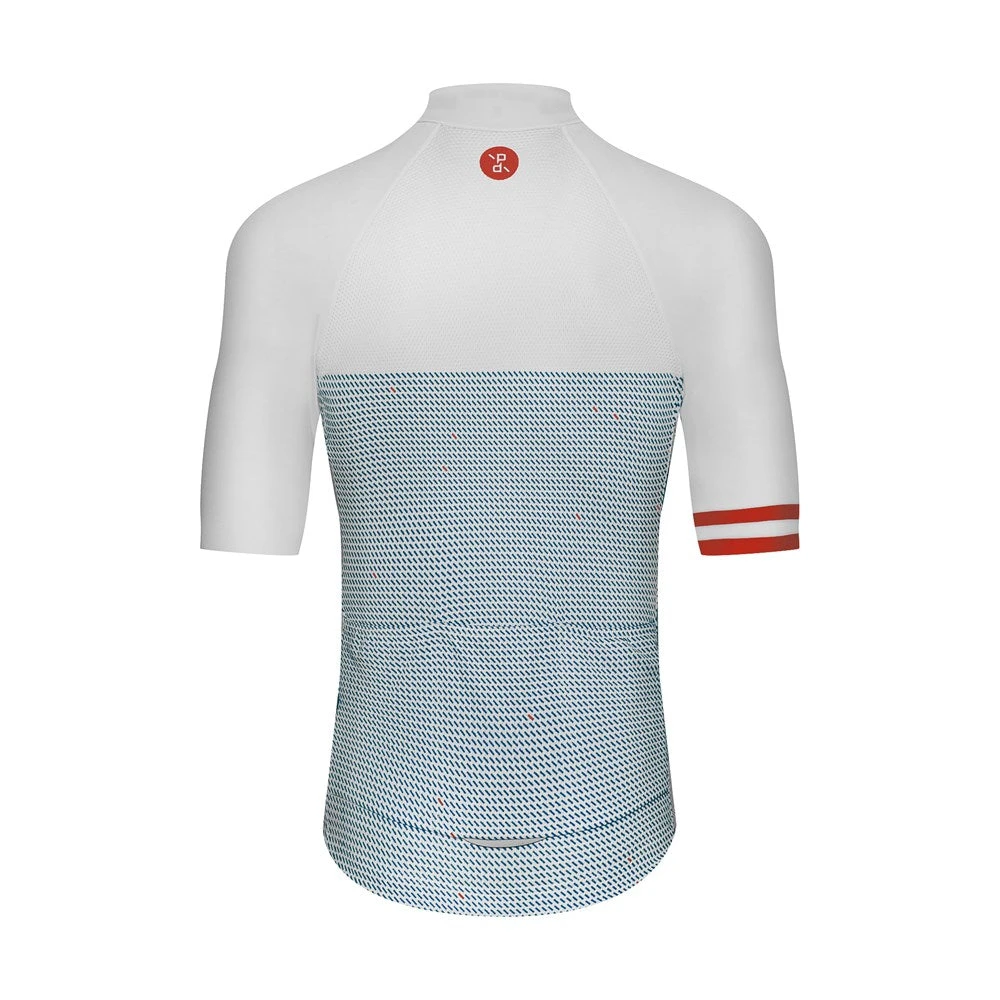 White Horizon Domestique Men's Jersey 4 White Horizon Domestique Men's Jersey - Image 2