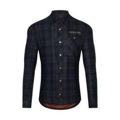 Atlas Gravel Shirt - Grey Tartan