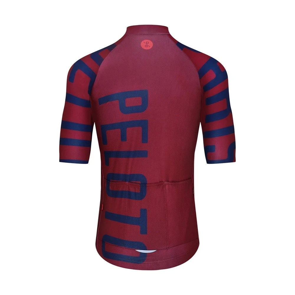 Burgundy Big Letter Domestique Men's Jersey 4 Burgundy Big Letter Domestique Men's Jersey - Image 2