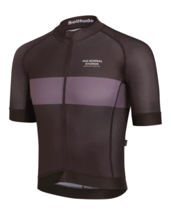 Dark Red Stripe Solitude Men's Jersey -Cycling Clothing Store Man SolitudeJersey DarkRedStripe side 4 5 min