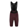 Men's Essential Bib - Burgundy 2 Men's Essential Bib - Burgundy -Cycling Clothing Store MensEssentialBib DarkRed 1