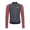 Men's Mechanism Long Sleeve Jersey - Dark Navy / Dusty Mauve