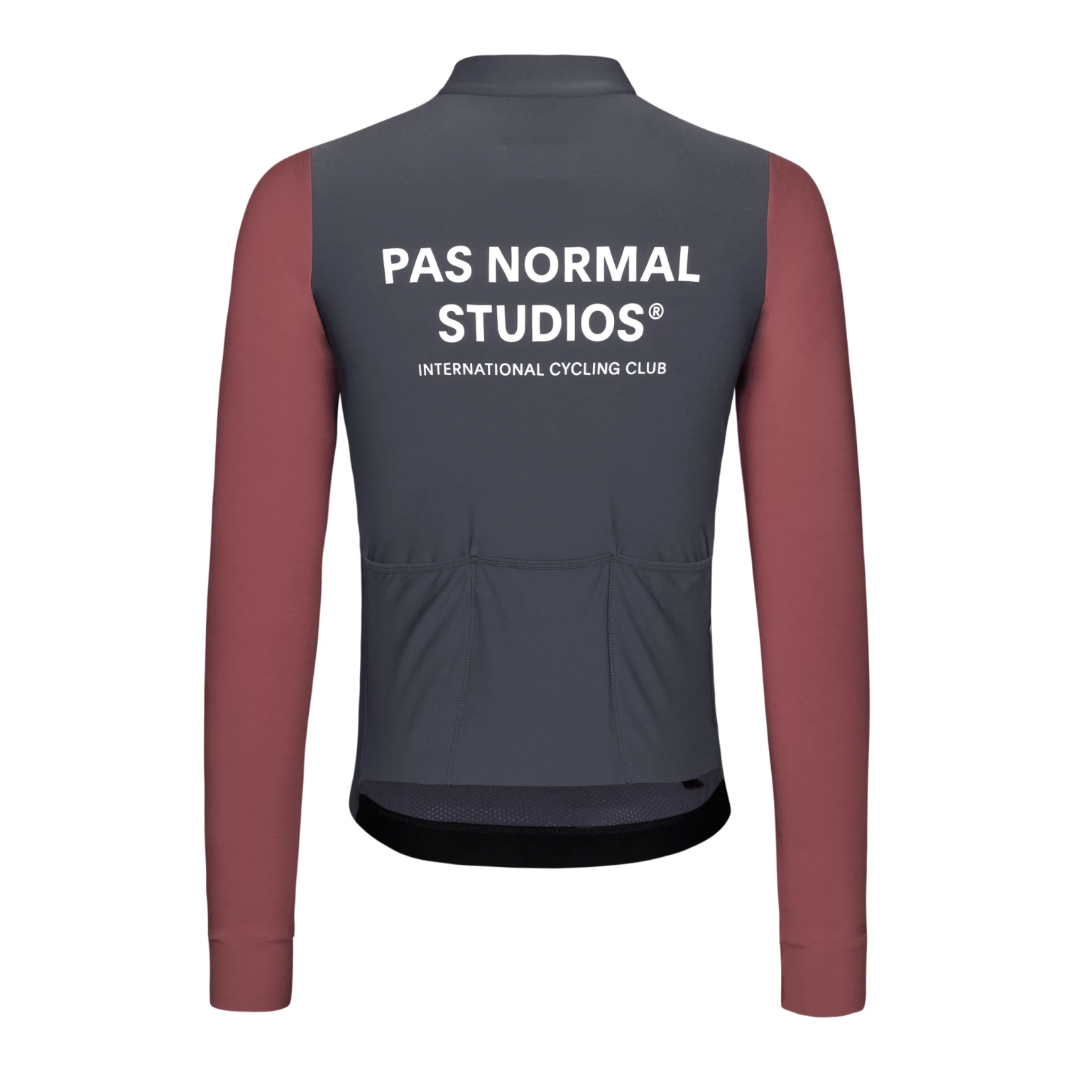 Men's Mechanism Long Sleeve Jersey - Dark Navy / Dusty Mauve 5 Men's Mechanism Long Sleeve Jersey - Dark Navy / Dusty Mauve - Image 3