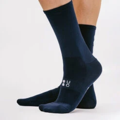 Navy Blue Mono Summer Socks 7 Navy Blue Mono Summer Socks -Cycling Clothing Store Mono Summer Sock Navy Blue 4