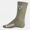 Light Olive PNS Logo Socks -Cycling Clothing Store PN Mechanism Socks LightOlive 4 5 pdp page