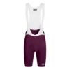 Solitude Men's Bibs - Burgundy -Cycling Clothing Store PN Men s 20Solitude 20Bibs 20Burgundy front