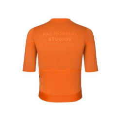 Solitude Mesh Men's Jersey - Bright Orange 7 Solitude Mesh Men's Jersey - Bright Orange -Cycling Clothing Store PN MensSolitudeMeshJersey Amber back pdp page
