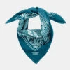 Petroleum Escapism Bandana -Cycling Clothing Store PN Scarf Petrol Tied 4 5 pdp page