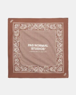 Rust Escapism Bandana -Cycling Clothing Store PN Scarf Red Flat 4 5 pdp page