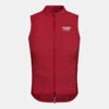 Deep Red Mechanism Stow Away Gilet -Cycling Clothing Store PN Stow Away Gilet DeepRed 4 5 pdp page