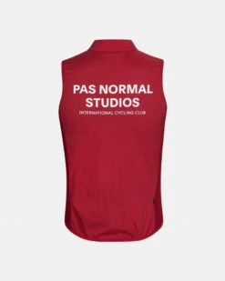 Deep Red Mechanism Stow Away Gilet -Cycling Clothing Store PN Stow Away Gilet DeepRed Back 4 5 pdp page