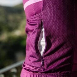 Deep Purple Laser Sprinteur Men's Jersey 12 Deep Purple Laser Sprinteur Men's Jersey -Cycling Clothing Store PelotonDeParis Laser DeepPurple Sprinteur Men CyclingJersey Detail1 VeloVeloSingapore