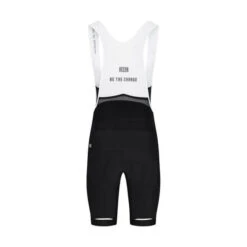 Black Recon Men's Bib -Cycling Clothing Store PelotonDeParis Recon Black Men CyclingBib Back VeloVeloSingapore