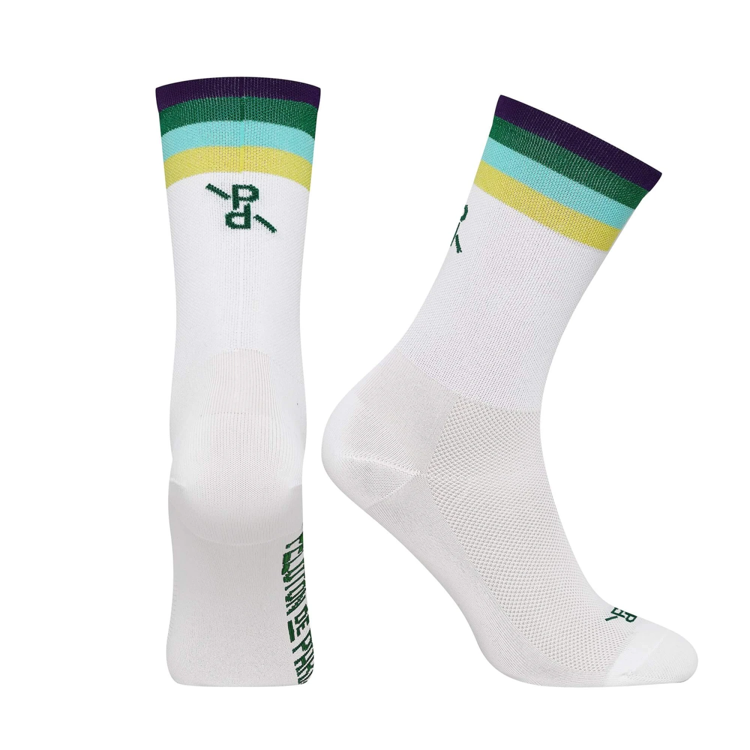 White Green Popsicle Socks 3 White Green Popsicle Socks