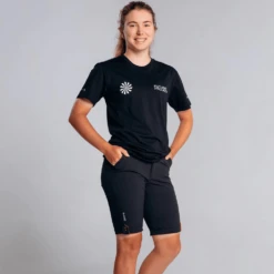 Inactivewear Crew Tee - Future Project Black -Cycling Clothing Store Tee 3