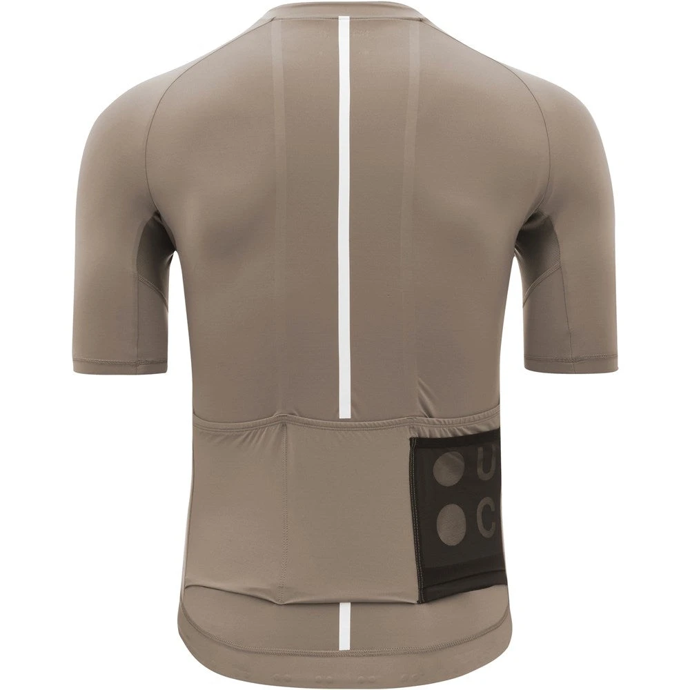 Portobello Grey Mono Short Sleeve Men's Jersey 4 Portobello Grey Mono Short Sleeve Men's Jersey - Image 2