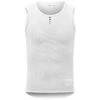 White Mono Men's Sleeveless Base Layer -Cycling Clothing Store Universal Colours Mono Sleeveless Base Layer White