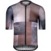 Cubic Brown Spectrum Men's Short Sleeve Jersey -Cycling Clothing Store Universal Colours Spectrum Cubic Short Sleeve Jersey Brown Front